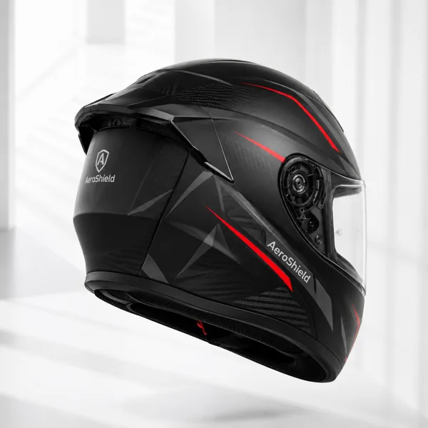 AeroShield Full Face Motosiklet Kaskı Görsel 2
