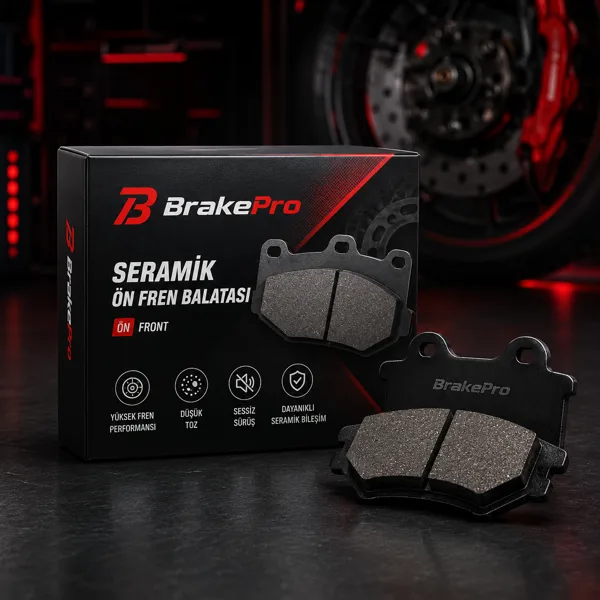 BrakePro Seramik Ön Fren Balatası Görsel 1