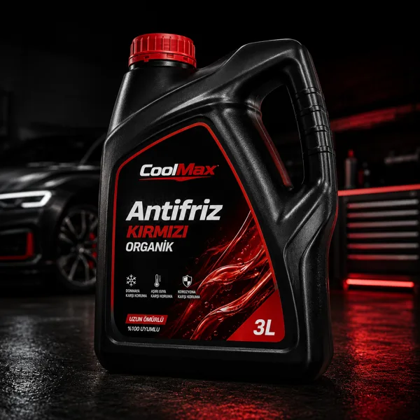 CoolMax Antifriz Kırmızı Organik 3L Görsel 2
