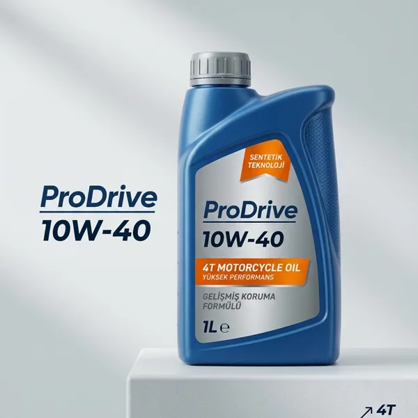ProDrive 10W-40 4T Motosiklet Motor Yağı 1L Görsel 2