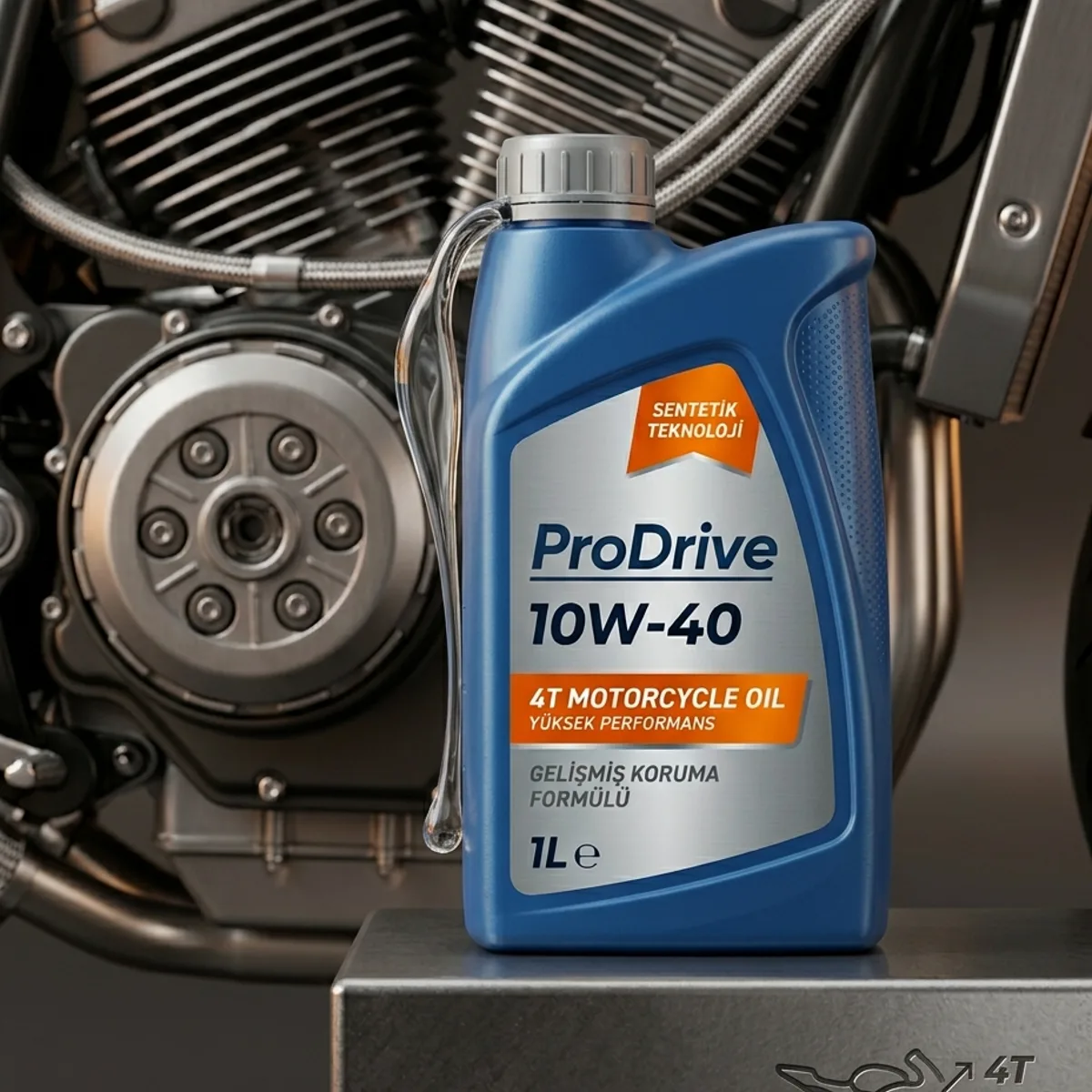 ProDrive 10W-40 4T Motosiklet Motor Yağı 1L